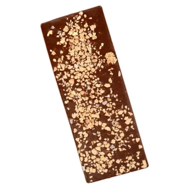ØKOLADEN - ØKOLOGISK MÆLKECHOKOLADE - FRANSK NOUGAT