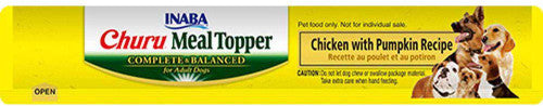 CHURU Dog Meal Topper Chicken/ Pumpkin