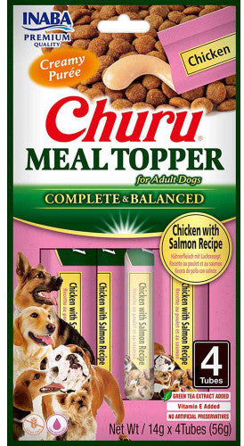 CHURU Dog Meal Topper Chicken/ Salmon