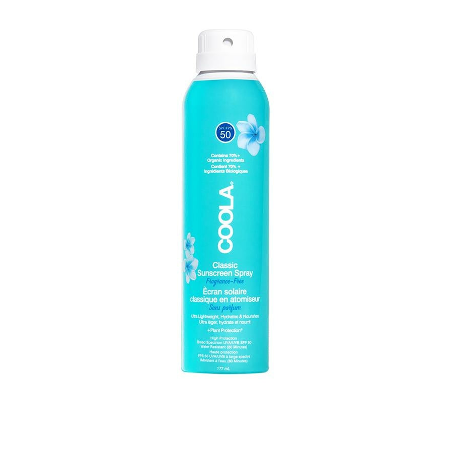 Coola Classic Body Spray Fragrance-Free SPF 50