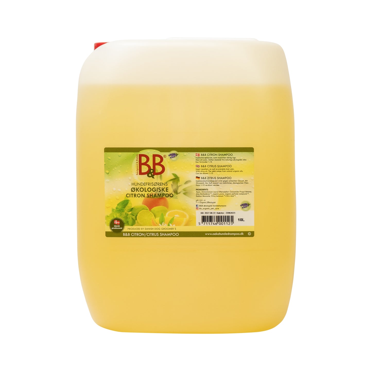 Citrus shampoo