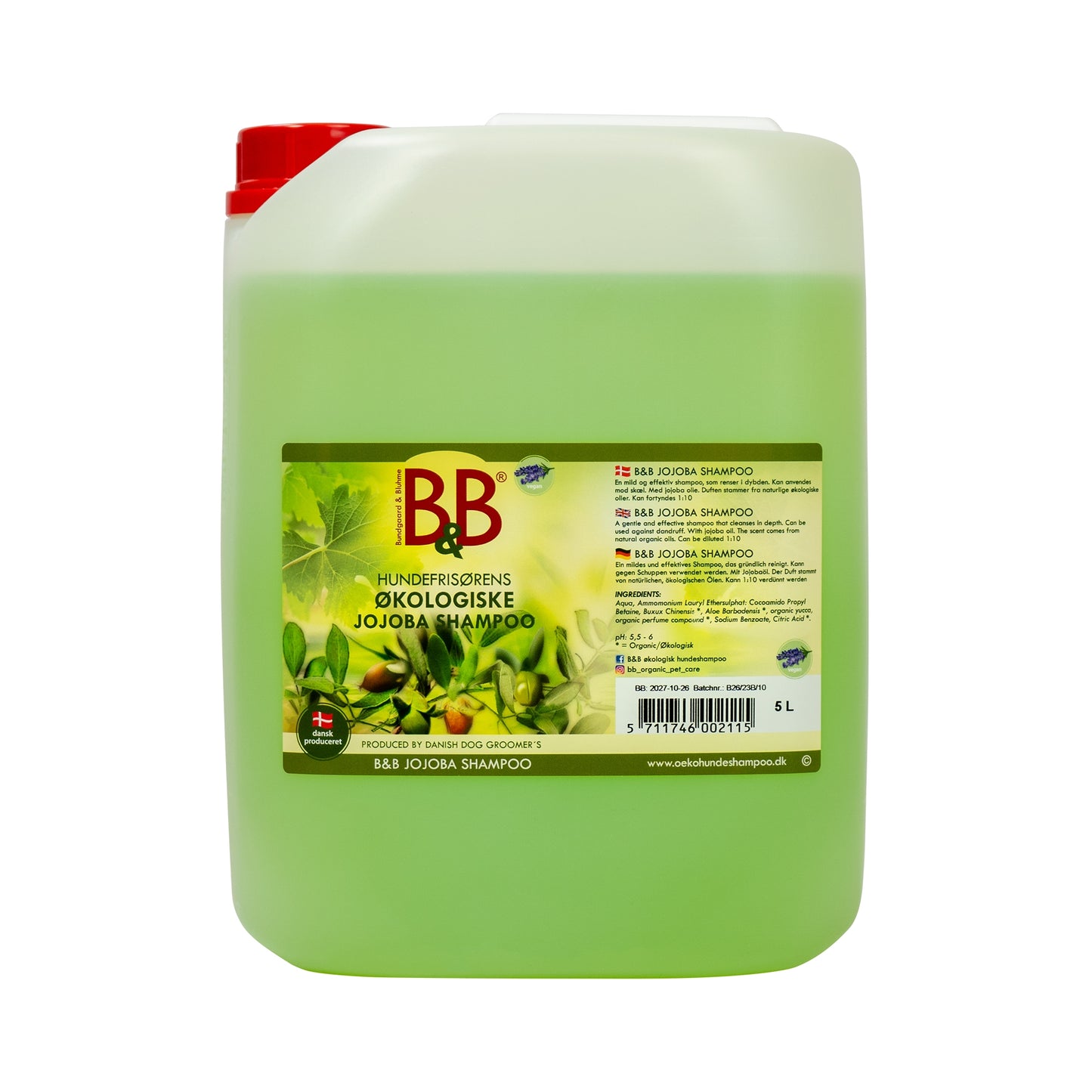 Økologisk Jojoba Shampoo