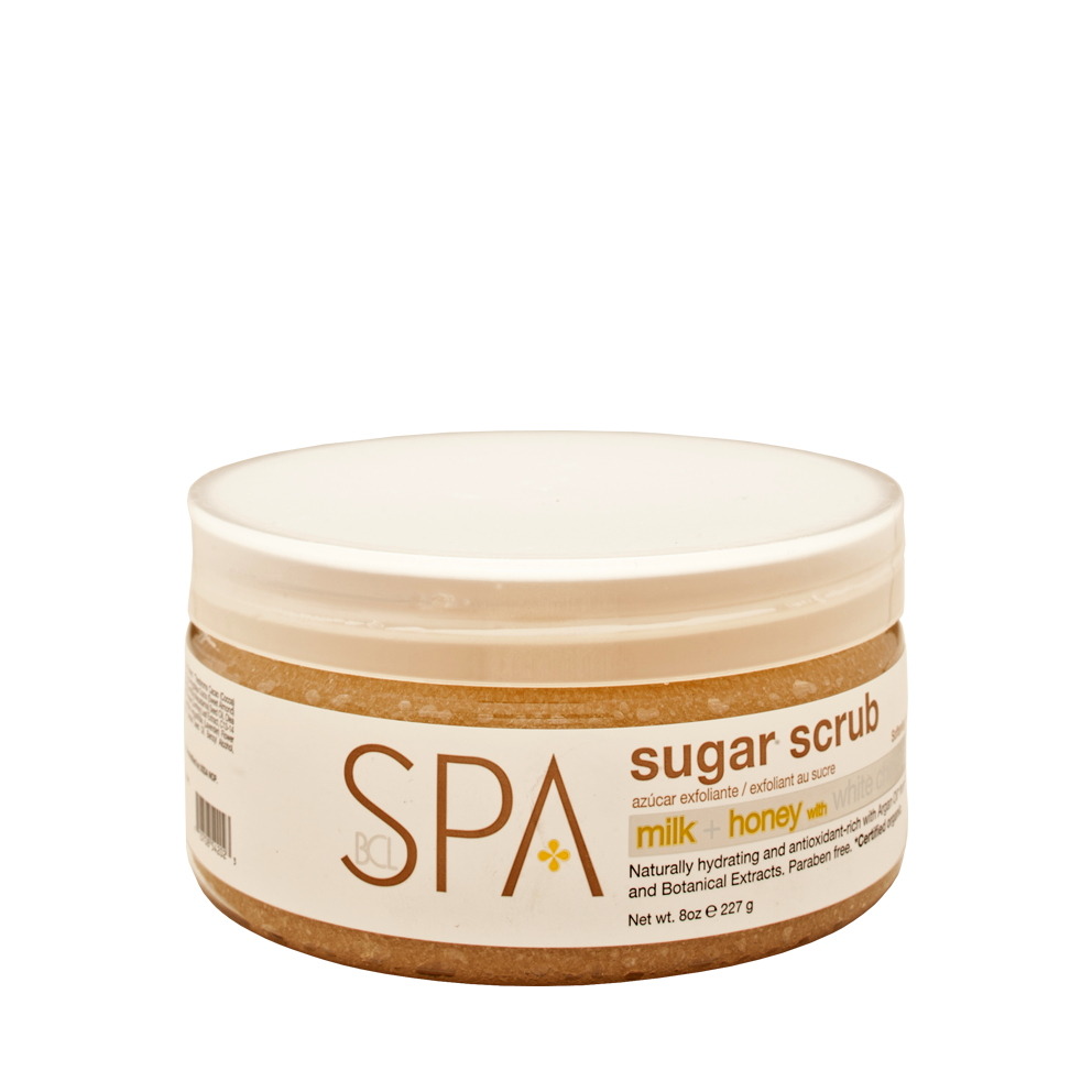 Sugar Scrub Mælk + Honning m/Hvid Chokolade 454 ml