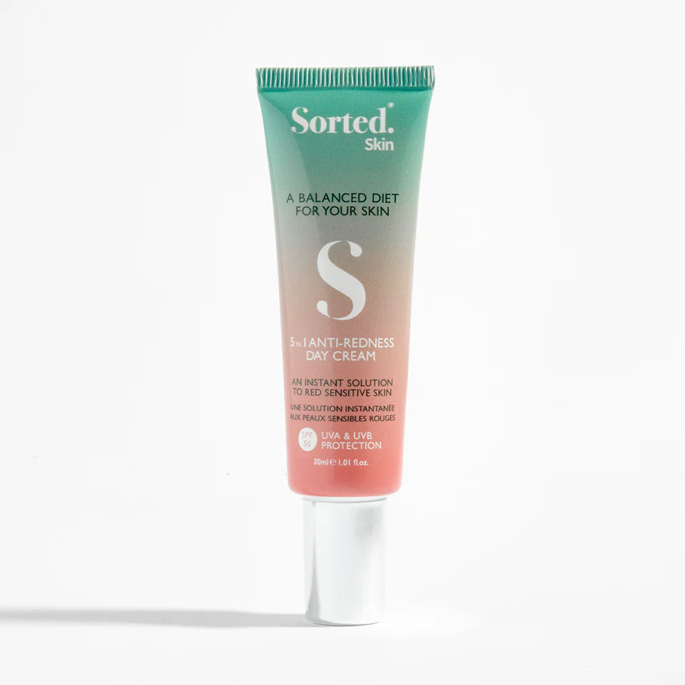 Sorted Skin – 5 in 1 Anti-Redness Day Cream SPF50