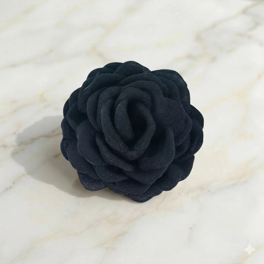 NAMISO - Hana Rose - hårklemme - Sort (12 cm.)
