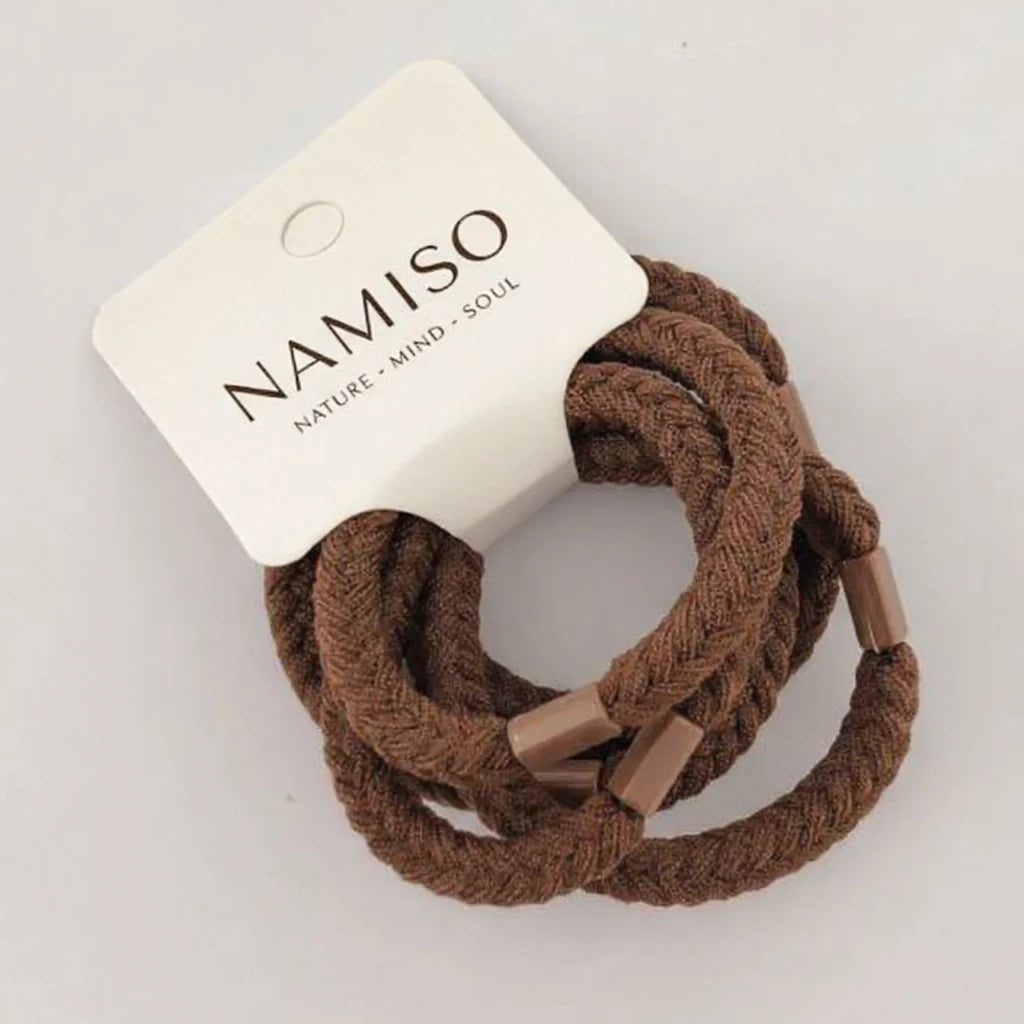 NAMISO - Zen Ties - Brown - 5 pak
