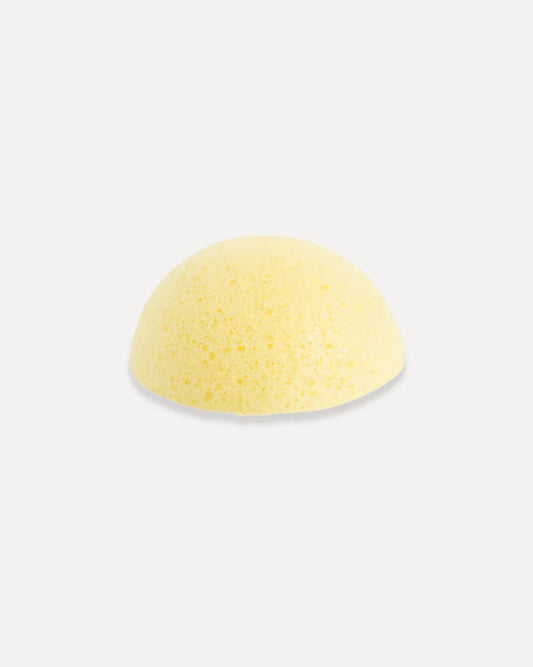 Konjacsvamp med citron til ansigtsrens