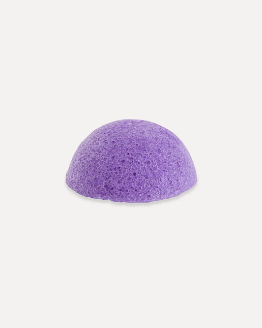 Konjacsvamp med lavendel til sart hud