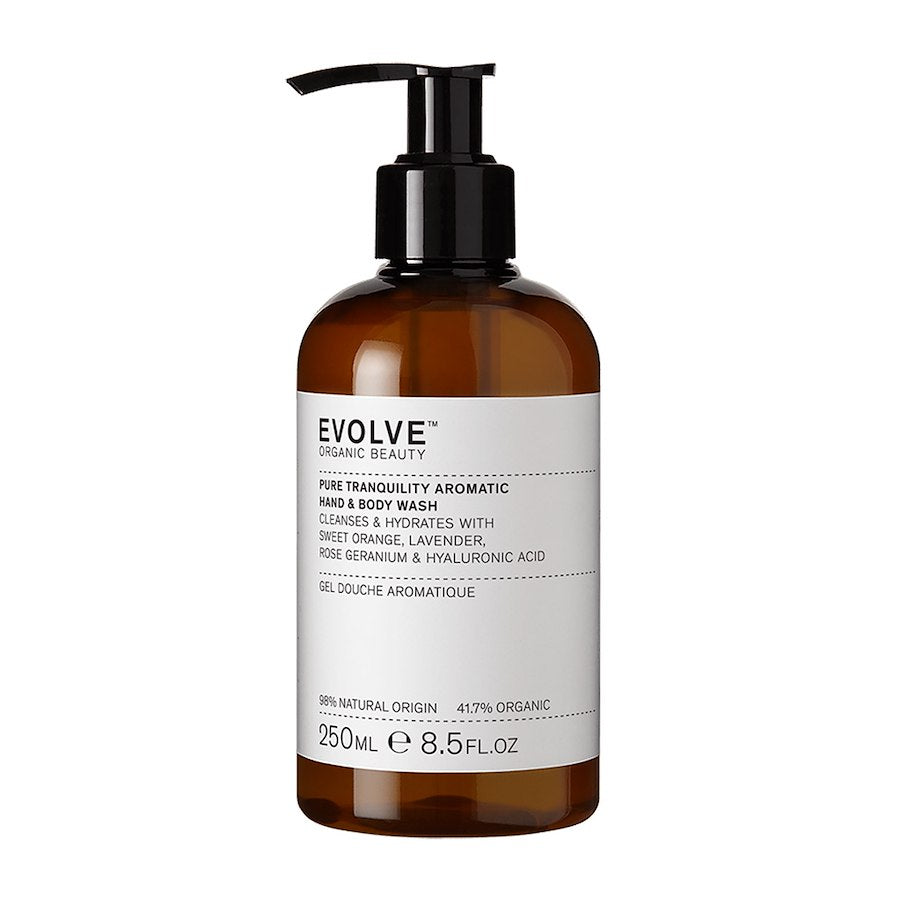 Evolve pure tranquility Awaken aromatic hand & Body lotion og wash sæt