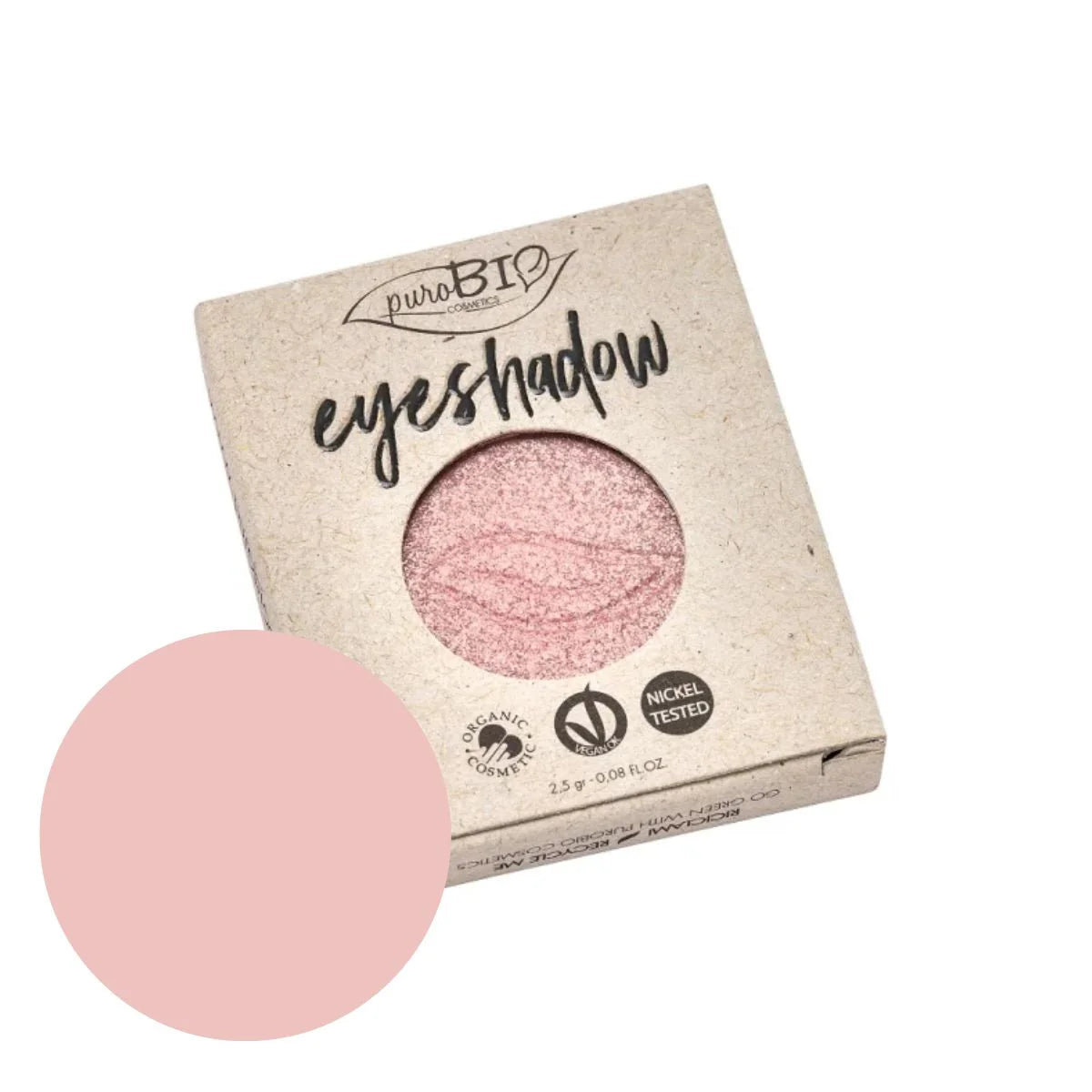 Purobio -  Compact Eyeshadow Rosa - 025 - Refill