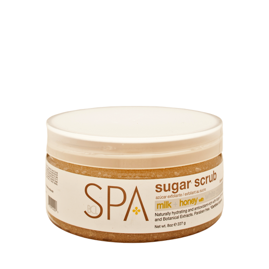 Sugar Scrub Mælk + Honning m/Hvid Chokolade 454 ml