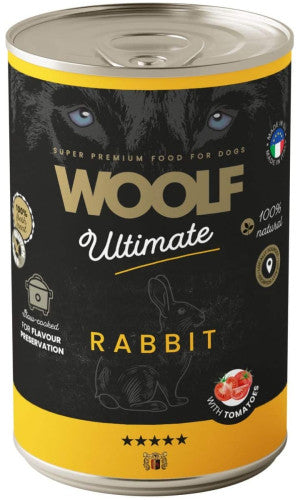 Woolf Ultimate Vådfoder, Rabbit with Tomato