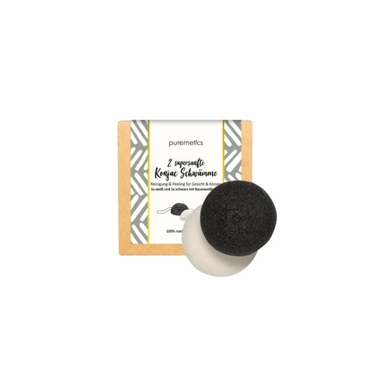 Puremetics - konjac svampe 2-pak